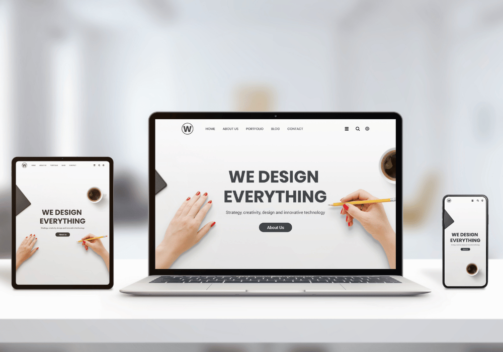 custom web design